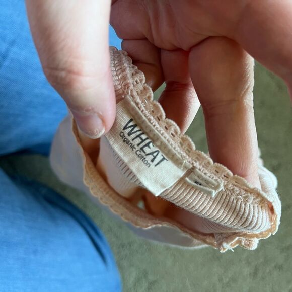 Wheat Kids (Danish brand) Ribbed T-Shirt Size 6 Months in Pink - Picture 4 of 4